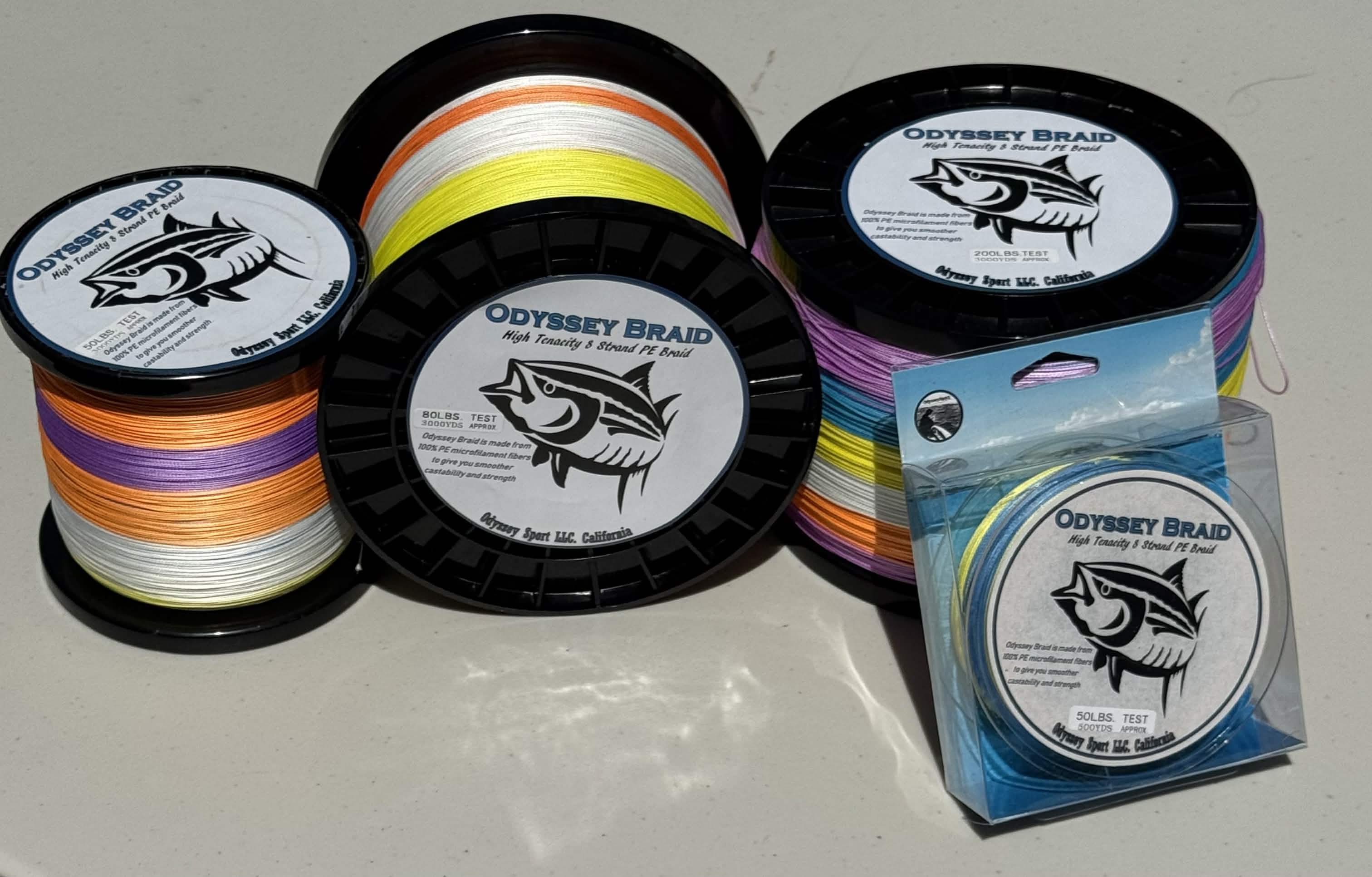Odyssey 8 Strand Metered Braid